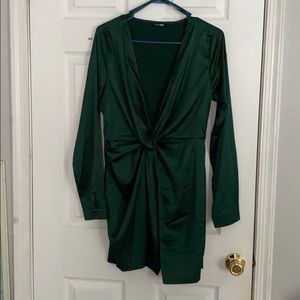 Satin Dress - FashionNova